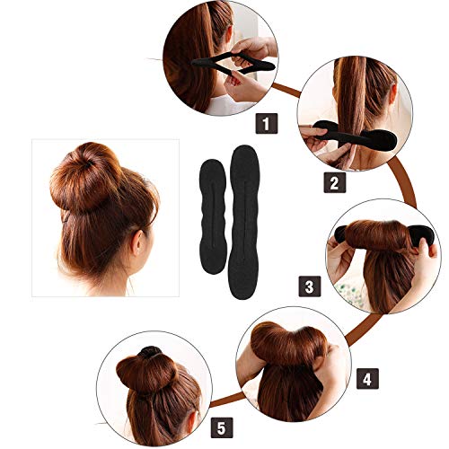 Lictin Accesorios de Peinado Kit Set para Mujeres; Set de Diseño de Cabello