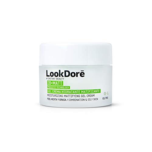 Lookdoré IB+Matt Crema Matificante- Crema Hidratante Piel Grasa - Elimina Brillos y Acné - 50ml