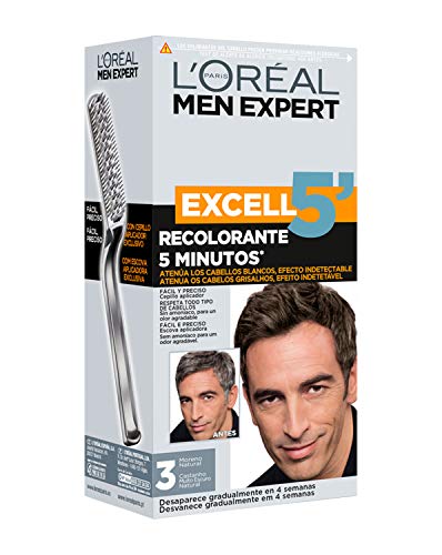 LOREAL Men expert tinte para hombre Moreno Natural Nº 3 caja 1 ud