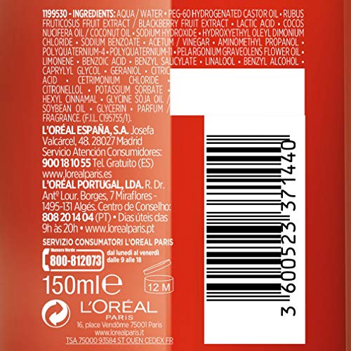 L'Oreal Paris Botanicals Vinagre de Brillo, Remedio de brillo para cabellos opacos o teñidos - 150 ml