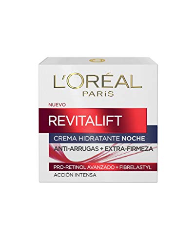 L'Oreal Paris Dermo Expertise - Revitalift Crema de noche, con Pro-Retinol, 50 ml