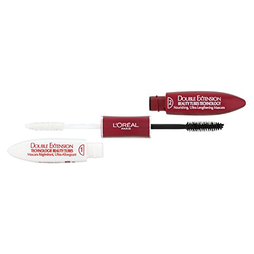 L'Oreal Paris Double Extension Mascara Tube Black 2 x 6ml