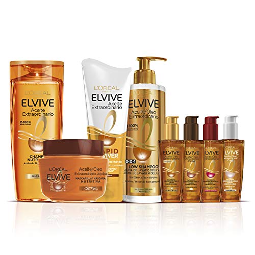 L'Oréal Paris - Elvive Aceite Extraordinario, Uso Universal para Todo Tipo de Cabellos, 100 ml