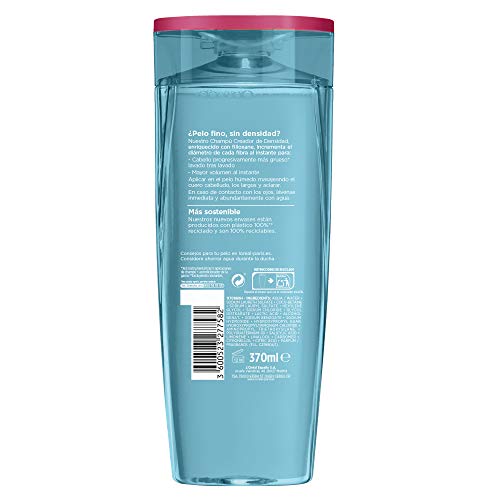 L'Oreal Paris Elvive Fibralogy Champú Creador de Densidad para Pelo con Poca Densidad - 370 ml