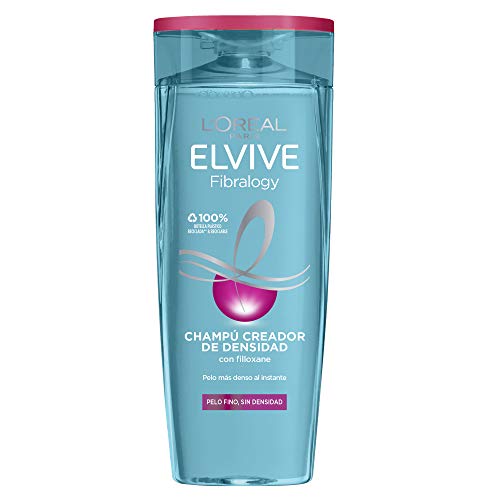 L'Oreal Paris Elvive Fibralogy Champú Creador de Densidad para Pelo con Poca Densidad - 370 ml