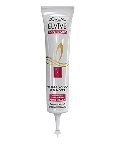 L'Oréal Paris Elvive Total Repair 5 Ampolla Reparadora para El Pelo Dañado 3 x 18 ml - Total: 54 ml