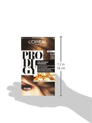 L'Oreal Paris Prodigy Coloración Sin Amoniaco 6.0 Castaño muy claro Roble