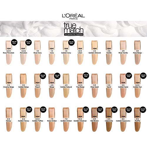 L'Oréal Paris True Match Podkład idealnie dopasowujący 3.D/3.W Golden Beige 30 ml