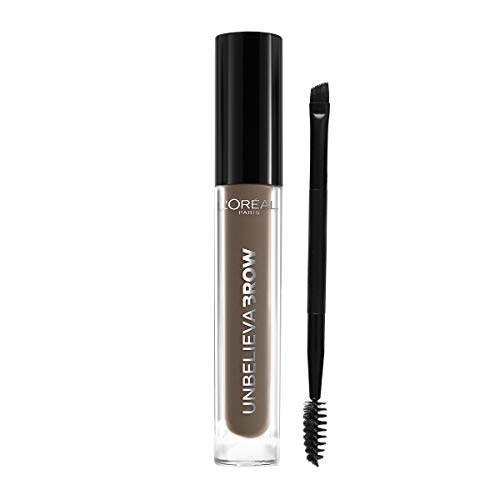 L'Oréal Paris Unbelieva Brow Gel De Cejas, Larga Duración, 104 Chatain, 3.4ml