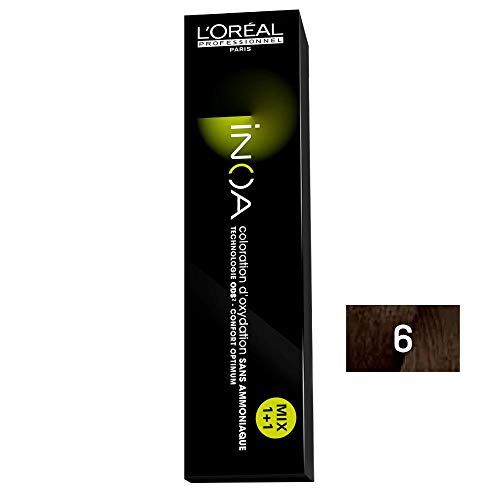 L'Oréal Professionnel INOA Coloración, Tono 6-60 gr