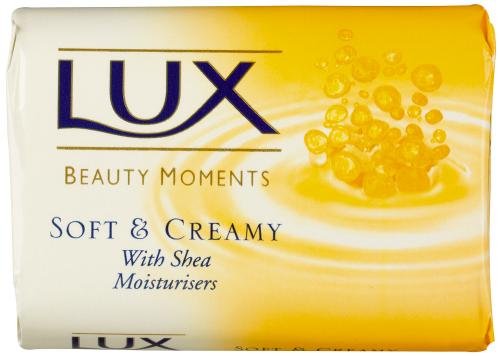 Lux Beauty Moments Soft & Creamy - Jabón de jabón, 6 unidades (6 x 125 g)