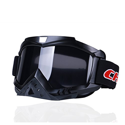 madbike Motocicleta motocross gafas Deportes al aire libre Dirt Bike ATV MX Off-Road Goggles (black)