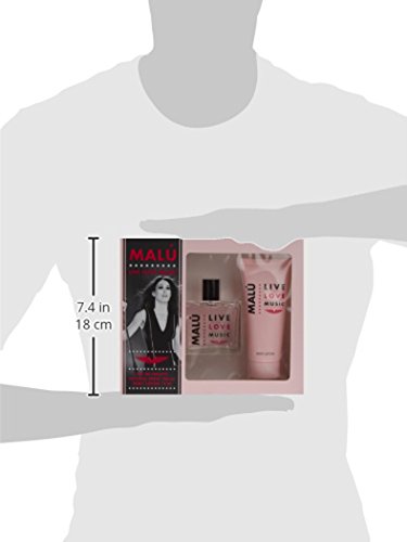 Malú Love - Pack de Agua de perfume + Loción hidratante para el cuerpo