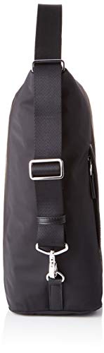 Mandarina Duck Hunter, Bolso Bandolera para Mujer, Negro (Nero/Black), 10x21x28.5 cm (B x H x T)