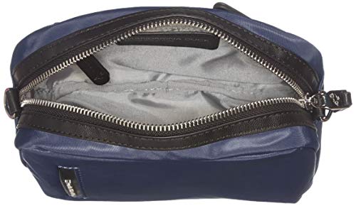 Mandarina Duck Hunter, Bolso bandolera para Mujer, Negro (Steel), 18,5x12x4cm