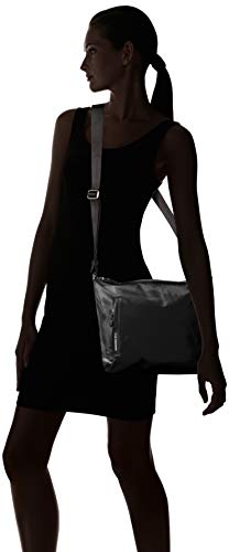 Mandarina Duck Hunter, Bolso de Mano para Mujer, Negro (Nero/Black), 10x21x28.5 cm (B x H x T)