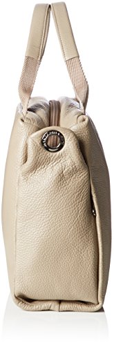 Mandarina Duck - Mellow Leather Tracolla, Shoppers y bolsos de hombro Mujer, Gris (Simply Taupe), 10x25x35 cm (B x H T)