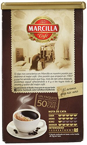 Marcilla Café molido Gran Aroma Extra Fuerte - 6 paquetes de 250 gr