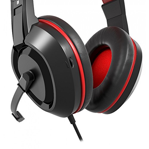 Mars Gaming MAH0+, auriculares PC, Jack 3.5, micrófono abatible, control volumen