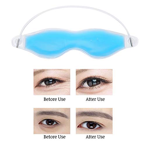 Máscara para los ojos Gel reutilizable para refrescar el hielo del verano Máscara para los ojos para dormir Removedor de círculos oscuros