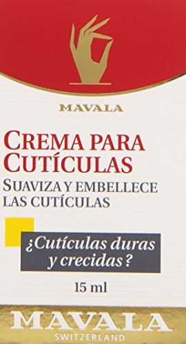 Mavala Crema para Cutículas | Tratamiento para Perfeccionar el Contorno de las Uñas | Suaviza y Ablanda las Cutículas, 15 ml