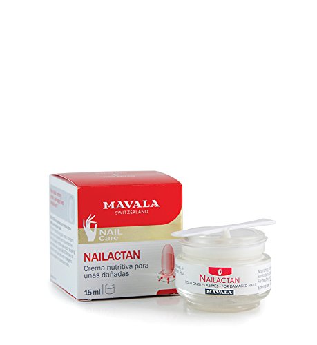 Mavala Nailactan Tratamiento para Uñas Dañadas Nutritivo | Uñas Secas, Quebradizas y Frágiles, 15 ml