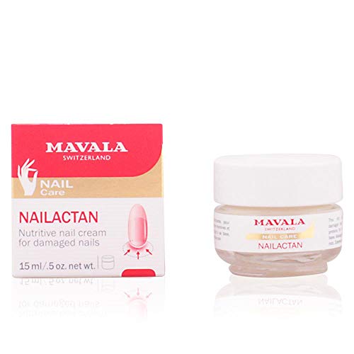 Mavala Nailactan Tratamiento para Uñas Dañadas Nutritivo | Uñas Secas, Quebradizas y Frágiles, 15 ml