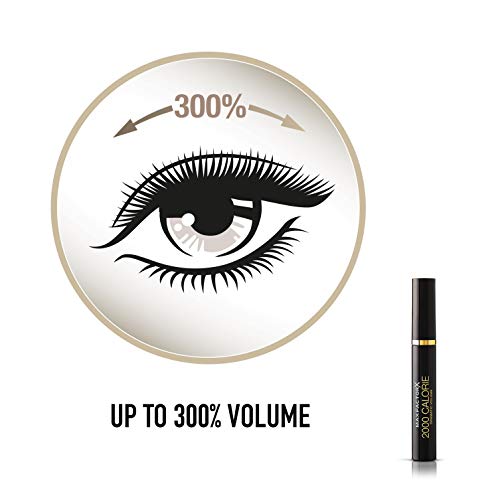 Max Factor 2000 Calorie Dramatic Máscara de Pestañas Tono Black - 9 ml