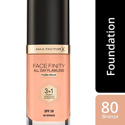 Max Factor 56124 Face Finity 3 in 1 Base de Maquillaje, SPF20 - 30 ml