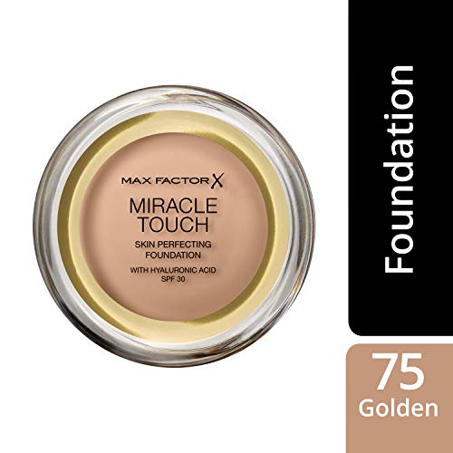 Max Factor, Base de maquillaje (Tono: 75 Golden, Pieles Medias), 11.5 gr