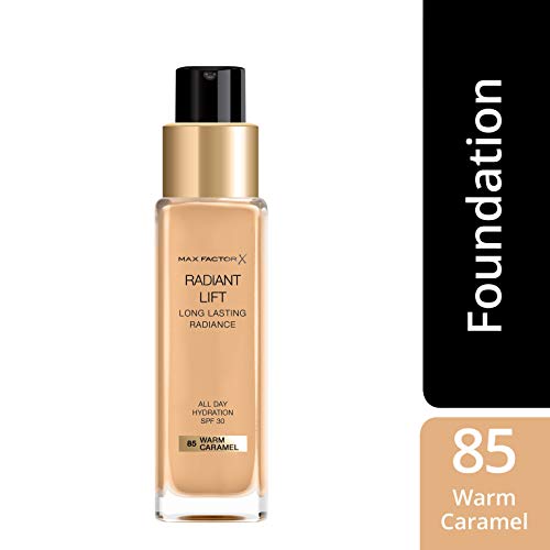 Max Factor, Base de maquillaje (Tono: 85 Warm Caramel, Pieles Oscuras) - 115 ml (33250065085)