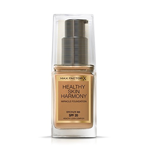 Max Factor Healthy Skin Harmony Base de Maquillaje Tono 80 Bronze - 146 gr