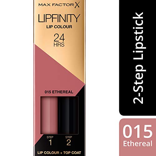 Max Factor LipFinity Classic Pintalabios Tono  015 Ethereal -  2.3 ml y 1.9 g