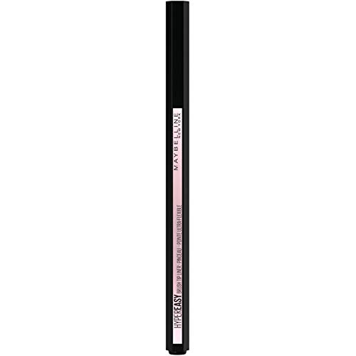 Maybelline New York - Eyeliner Rotulador Líquido Hypereasy Color Negro, 0.6 gr