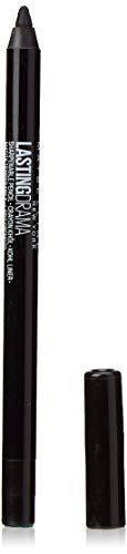 Maybelline New York - Lápiz de Ojos Master Drama Black, Tono Negro