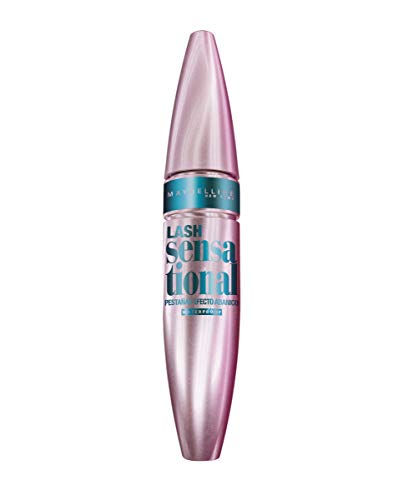 Maybelline New York - Lash Sensational, Máscara de Pestañas Waterproof, Tono Negro - 9,5 ml