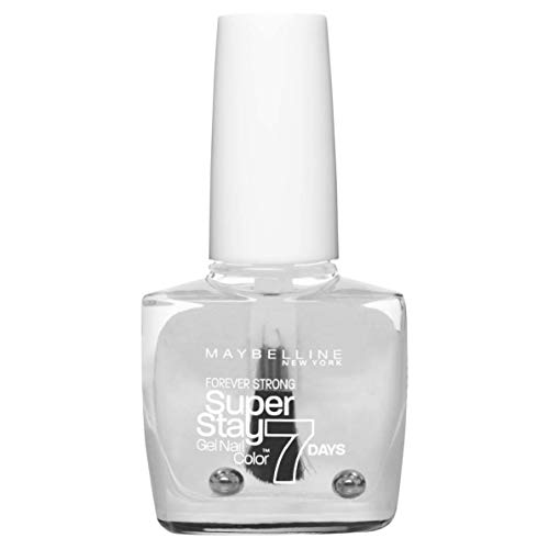 Maybelline New York - Superstay 7 Días, Esmalte de Uñas Efecto Gel, Tono 025 Cristal Clear