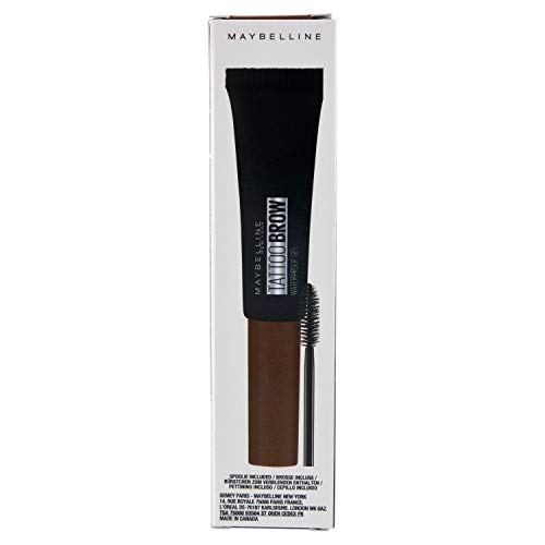 Maybelline New York Tattoo Brow Gel Tinte de Cejas 2 Días tono 03 Warm Brown Castaño - 5 ml