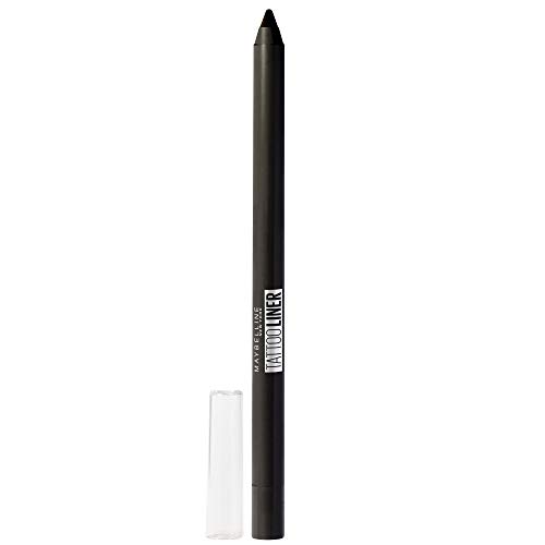 Maybelline Tattoo Liner 900 Deep Onyx - Lápiz de Ojos Semi-permanente, Negro, 1.3 gr