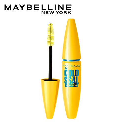 Maybelline Volum Express Colossal Mascara A Prueba de Agua, color Negro