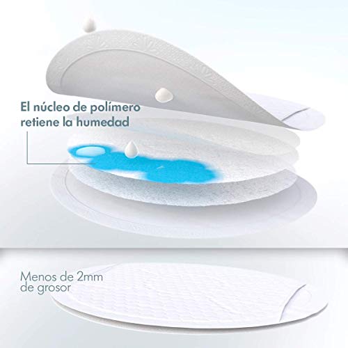 Medela Safe & Dry Ultra Thin - Discos absorbentes desechables, 60 unidades