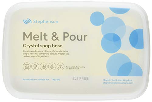 Melt And Pour Jabón Base Transparente SIN SLS - 2Kg