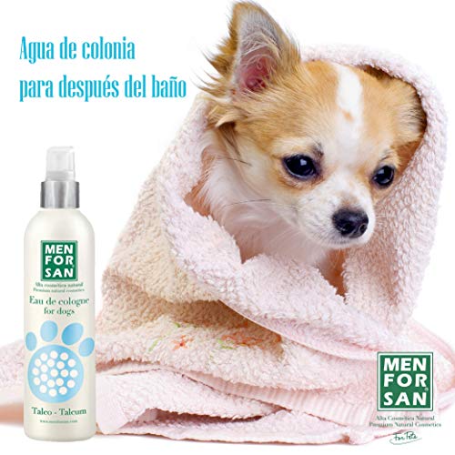 MENFORSAN Agua de Colonia para Perros Talco - 125 ml