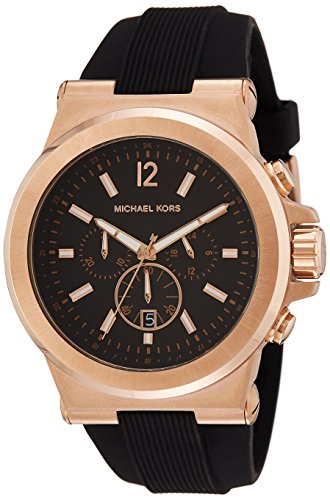 Michael Kors Reloj Cronógrafo para Hombre de Cuarzo con Correa en Silicona MK8184