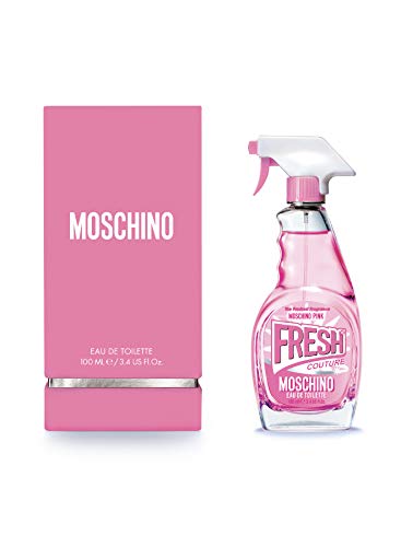 Moschino Fresh Couture Rose Agua de Colonia Para Mujeres, 100 mililitros