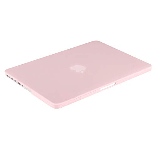 MOSISO Funda Dura Compatible con MacBook Pro 13 Retina A1502 / A1425 (Versión 2015/2014/2013/fin 2012), Ultra Delgado Carcasa Rígida Protector de Plástico Cubierta, Cuarzo Rosa