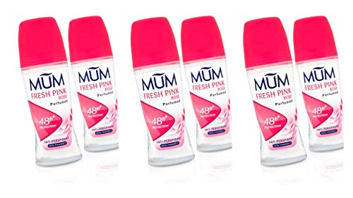 MUM Fresh Pink, Desodorante - 6 Unidades