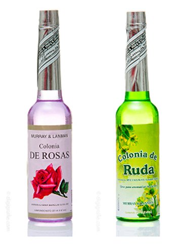 Murray y Lanman 2 en 1. Agua de Rosas y Ruda 221 ml Original de Peru.