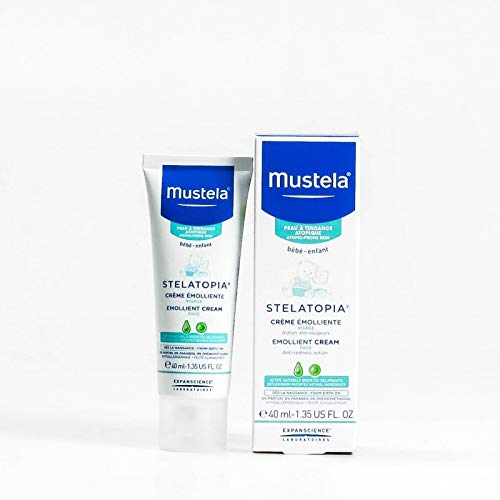 Mustela BF-3504105031572 Stelatopia Crema Emoliante Facial, 40 ml