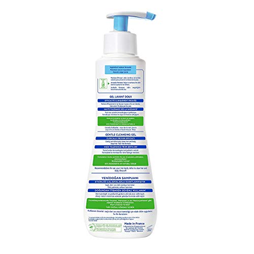 Mustela – Gel de limpieza suave para bebé, juego de 3 unidades Talla:3 x 500 mL